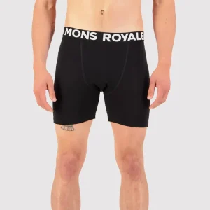 BOXER MÉRINO POUR HOMME, HOLD EM NOIR