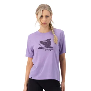 T-SHIRT MÉRINO FEMME, ICON LUPIN