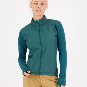 CHANDAIL POUR FEMME, REDWOOD MERINO AIR CON WIND EVERGREEN