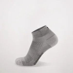 CHAUSSETTES MÉRINOS UNISEXE, ATLAS CHEVILLE GRIS