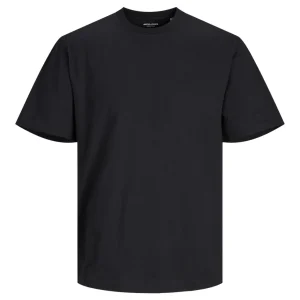 T-shirt noir uni Jack&Jones pour homme