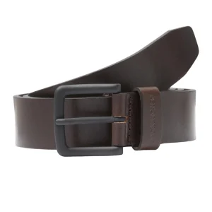 CEINTURE EN CUIR POUR HOMME, CAFÉ