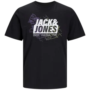 T-shirt noir Jack&Jones pour homme
