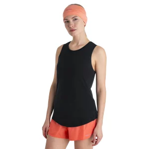 CAMISOLE EN MÉRINOS COOL-LITE POUR FEMME, SPHERE III NOIR
