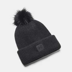 TUQUE À POMPON COLD GEAR NOIR