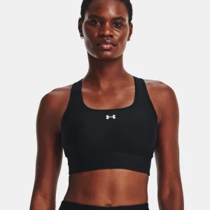 SOUTIEN-GORGE SPORT FEMME, UA LONGLINE NOIR