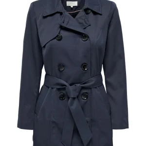 Manteau mi-saison marine Only pour femme