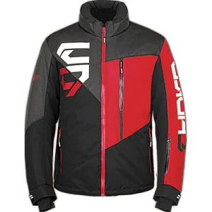 MANTEAU MOTONEIGE CHOKO POUR HOMME, QUANTUM FLOATAID ROUGE