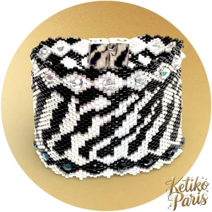 Pattern - Bracelet ZEBRE BOHEME