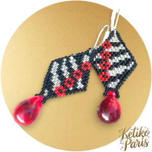 Pattern - Pendentif ZEBROU