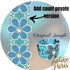 Vertical Peyote Pattern - Bracelet LILOO