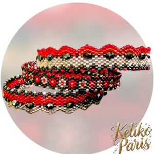DIY Pattern - Bracelet TRIO BOHEME