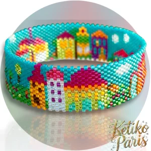 DIY Pattern Bracelet PUEBLOS MAGICOS