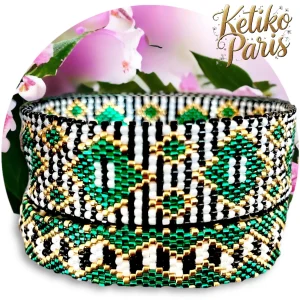 DIY Pattern Bracelet ÉMERAUDE