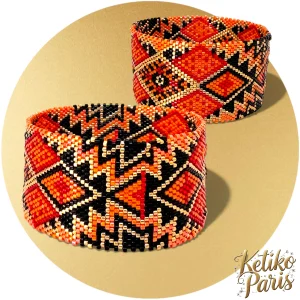 DIY PHOENIX Bangle Bracelet Pattern