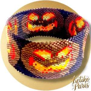 DIY Pattern Bracelet HALLOWEEN5