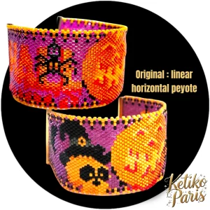 DIY Pattern 2 Bracelets HALLOWEEN4