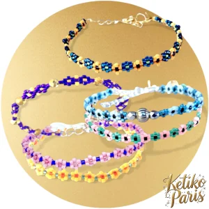 DIY Pattern Bracelet MINIZ PRIMEVERES