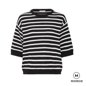 TRICOT FEMME BYMIKALA NOIR, B.YOUNG