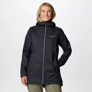 MANTEAU MI-SAISON FEMME, SWITCHBACK II NOIR