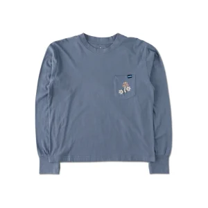 HAUT MANCHES LONGUES FEMME, WESTRAY BLUE MIRAGE