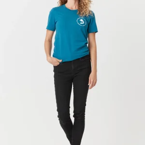T-shirt Desloups - Bleu teal