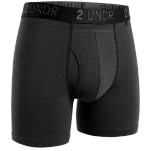 BOXER POUR HOMME, SWING SHIFT 6" ONYX