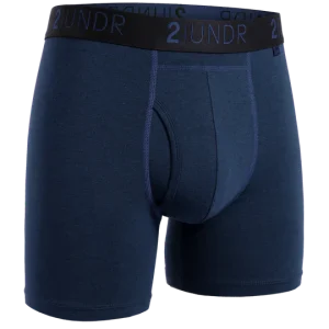 BOXER POUR HOMME, SWING SHIFT 6" SAPHIR