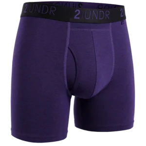 BOXER POUR HOMME, SWING SHIFT 6" AMÉTHYSTE