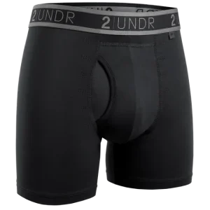 BOXER POUR HOMME, SPORT SHIFT 6" NOIR
