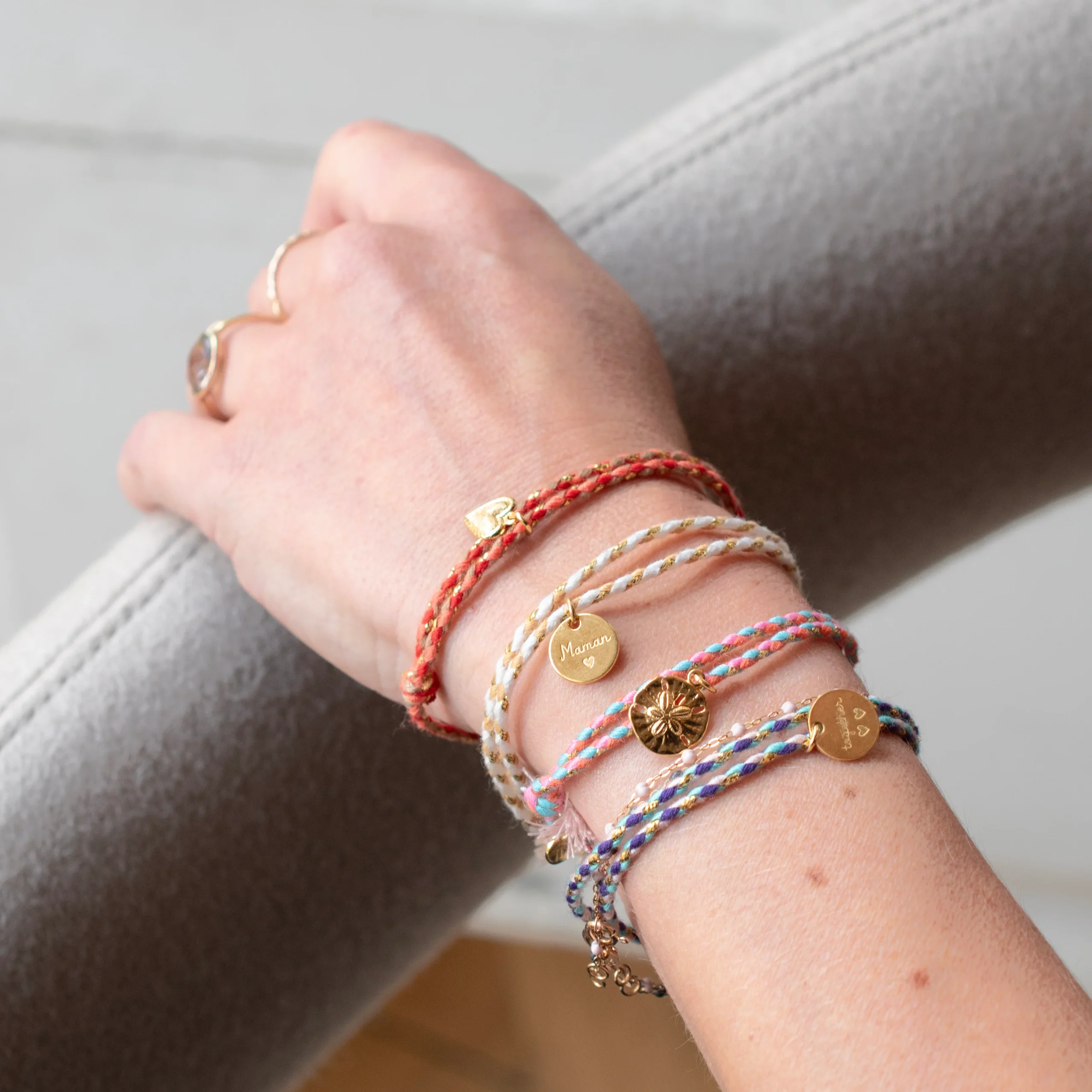 Bracelet Tressé FLEUR – Image 3