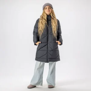 MANTEAU HIVER VILLE FEMME, INSULOFT WARM NOIR