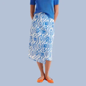 JUPE MIDI POUR FEMME, AQUARIA