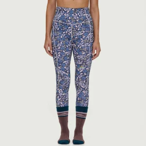 SOUS-VÊTEMENT BAS POUR FEMME, CHL2 FLEUR BLEU