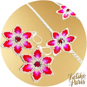 DIY Pattern - Pendentif FLEUR PADOUE