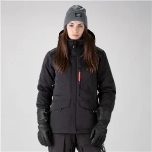 MANTEAU MOTONEIGE FEMME, KELTON NOIR (SMALL)
