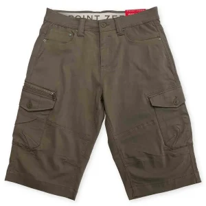 Bermuda capri taupe Point zéro pour homme