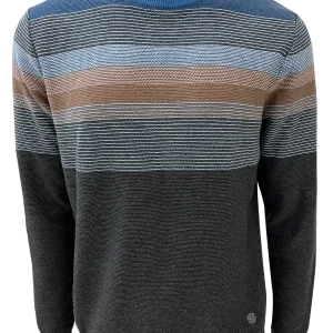 CHANDAIL tricot BLEU POINT-ZERO POUR HOMME