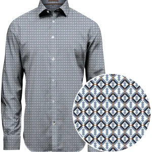 CHEMISE WHITE A/S POINT-ZERO