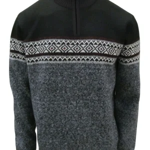 CHANDAIL tricot MI-ZIP POINT-ZERO POUR HOMME