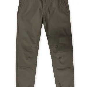 PANTALON FLEX BRUN JOGGER POINT-ZERO POUR HOMME