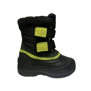 BOTTE D'HIVER POUR TOUT-PETITS, CARTIER NOIR & LIME (6 À 11)