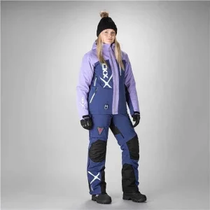 MANTEAU MOTONEIGE FEMME, ALASKA MAUVE & TWILIGHT