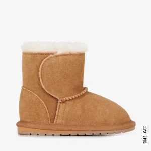 BOTTILLONS BÉBÉ EMU CHESTNUT