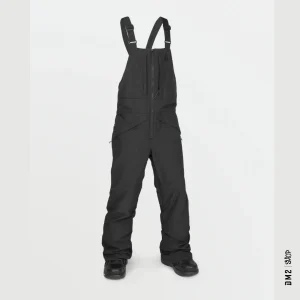 SALOPETTE SNOW BARKLEY JUNIOR VOLCOM NOIR