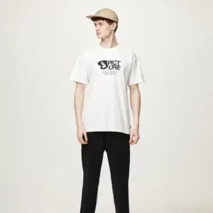 T-SHIRT POUR HOMME, BASEMENT REFLA BLANC
