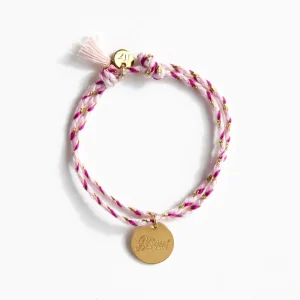 Bracelet Tressé BISOUS