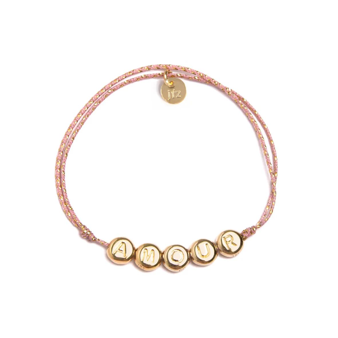 Bracelet Dolci - 2 variantes fil rose – Image 2