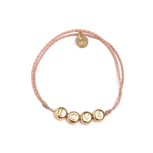 Bracelet Dolci - 2 variantes fil rose