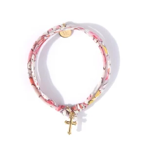 Bracelet Liberty coulissant Croix - 5 variantes